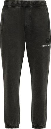 Plein Sport Joggingbroek Cold Dye - Heren - Trainingsbroeken - Zwart - 2XL - Katoen - Fitness