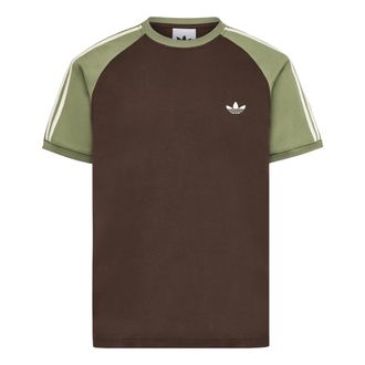 adidas Graphic T-Shirt Asia Sizing Brown LE9704