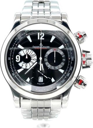 Jaeger-LeCoultre Pre-owned Jaeger LeCoultre Master Compressor Chronograph Automatic Black Dial Mens Watch Q1758170