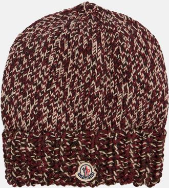 Moncler Berretto Mouliné in lana vergine