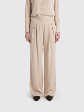 Max Mara Pantaloni palazzo Max Mara in seta stretch
