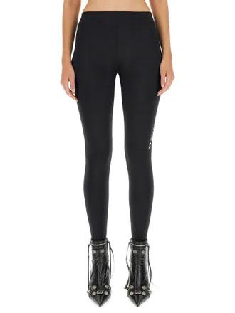 Balenciaga Sporty B Leggings - Black