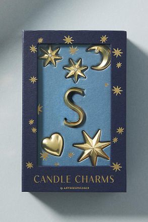 Anthropologie Monogram Candle Charms