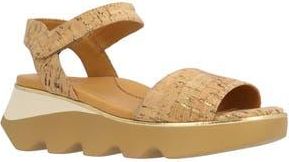 L'Amour Des Pieds Halsten Sandal in Natural/Gold at Nordstrom Rack, Size 8.5