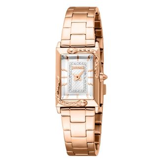Just Cavalli Dolcezza Horloge - Dames - Horloges - Geel - ONE Size - Accessoires