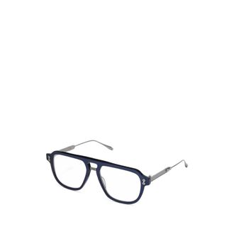 Akoni Brillen - Heren - Brillen - Blauw - 55 MM - Accessoires