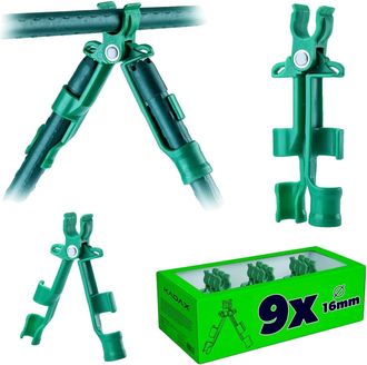 OEM Conectores De Jard&iacute;n, Pl&aacute;stico Resistente, Estructuras De Soporte Estables, Verdes