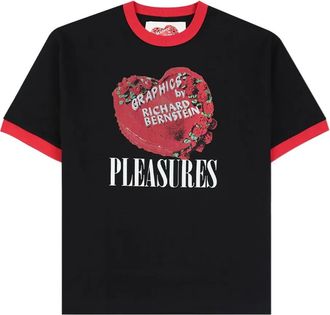 Pleasures x Richard Bernstein Cake Ringer T-shirt - Black