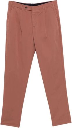 Pantaloni Torino Pantalone Union - Heren - Chinos - Rood - 3XL - Leer - Broeken