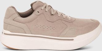 Ahnu Womens Sequence 1.1 Suede Shoes In Oatmeal