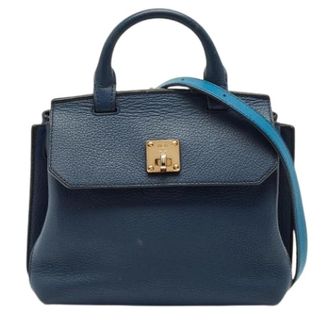 MCM Borsa Pre-owned - - Pre-owned - Donna - Blu - ONE SIZE