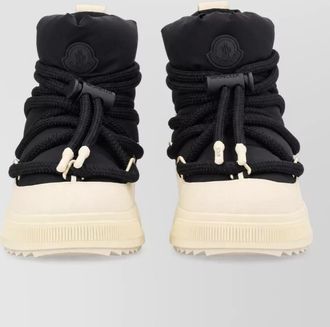 Moncler quilted hi-top sneakers