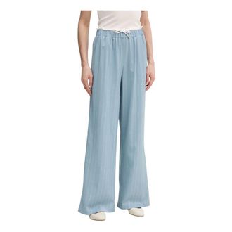 Gaud&igrave; Dames, Broeken, Blauw, Maat: XL Katoen