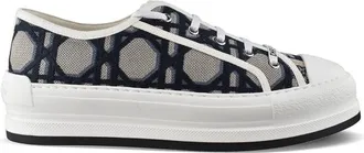 Dior Sneakers Wandelen Blauw