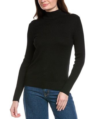 T Tahari Mock Neck Sweater