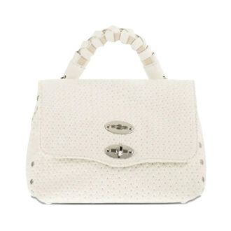 Zanellato Handbags, female, White, Size: ONE SIZE Postina Casa Venissa Manico Speciale Cima