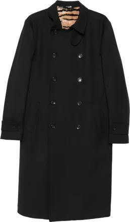 Reveres 1949 Double-breasted High-neck Coat