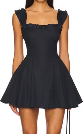 Free People Midnight Magic Mini Dress In Black Combo