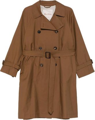 Max Mara Double-breasted Belted Coat