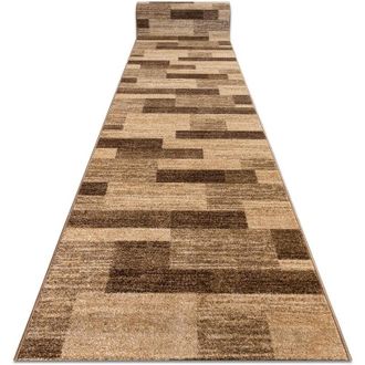 RugsX Runner KARMEL Deski boards nut 120cm beige 120x250 cm