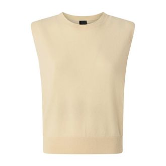 Pinko Pinko, Truien & Vesten, Dames, Beige, S, Round-neck Truien