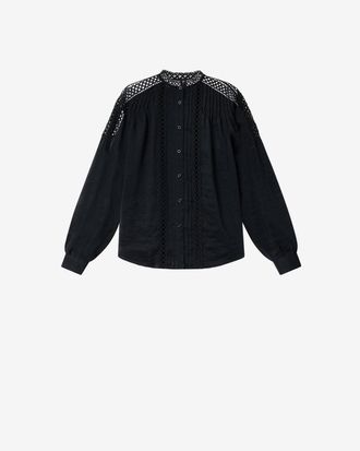 Isabel Marant Blouse Polda - Femme - Noir - Taille 34 - Marant &Eacute;toile - Id&eacute;es de cadeaux pour femme