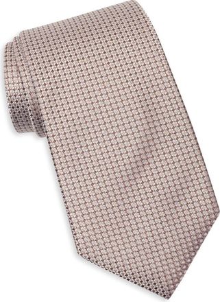 Duchamp Textured Silk Tie in Tan at Nordstrom Rack