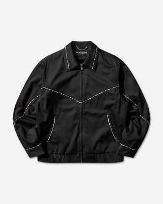 Wacko Maria Men s Western Jacket (Type-1) Black