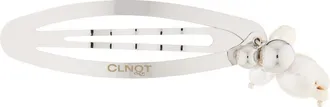 Justine Clenquet Mickey Hair Clip in Palladium at Nordstrom