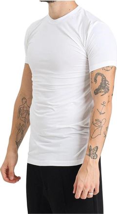 Dsquared2 T-shirt - Heren - T-shirts - Wit - 2XL - Tops