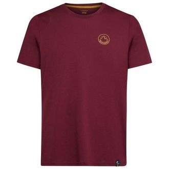 La Sportiva Circle Logo T-Shirt T-Shirt f&uuml;r Herren | rot