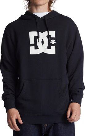 DC Hoodie DC SHOES DC Star, Herren, Gr. XXL, schwarz, Obermaterial: 55% gek&auml;mmte Baumwolle, 25% Baumwolle, 20% Polyester;, Sweatshirts Hoodie