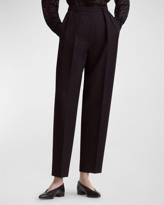 Altuzarra Emmett Straight-Leg Wool Trousers
