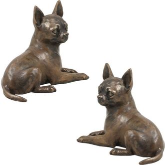 OEM Chihuahua De Pelo Corto: Estatuilla De Perro, Figura De Oficina, Trofeo Para Una Exposici&oacute;n De Perros De Art-dog