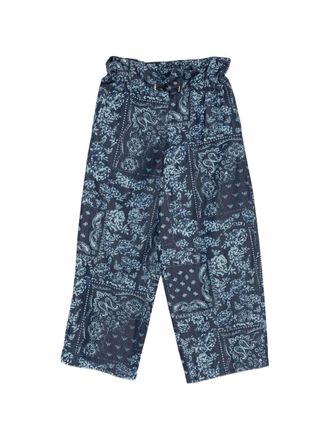 Emporio Armani bedruckte Baumwollhose
