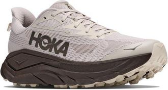 Hoka One One Challenger 8 Trail Running Shoe in River Rock Grey/cast Iron at Nordstrom, Size 10.5