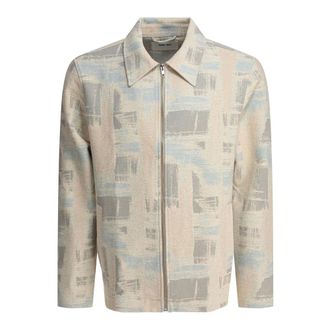 Nn.07 Light Jackets, male, Blue, S, Light Blue Cotton Jacket