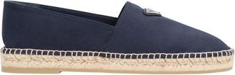 Prada Canvas Espadrilles - Heren - Espadrilles - Blauw - 42 EU - Katoen - Schoenen