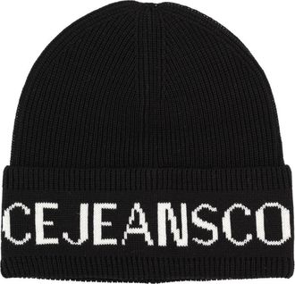 Versace Jeans Couture Wool And Acrylic Beanie-Uomo