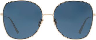 Dior Blue Butterfly Ladies Sunglasses CD40069U 10V 59