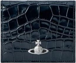 Vivienne Westwood Envelope Billfold - Dames - Portefeuilles - Zwart - ONE Size - Leer - Accessoires