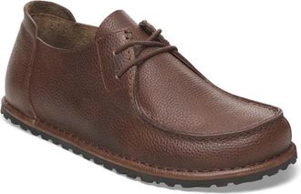 Birkenstock Utti Lace Regular Fit - Heren - Veterschoenen - Bruin - 44 EU - Leer - Schoenen