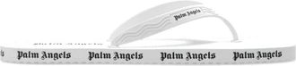 Palm Angels Rubberen slippers - Dames - Slippers - Wit - 38 EU - Schoenen