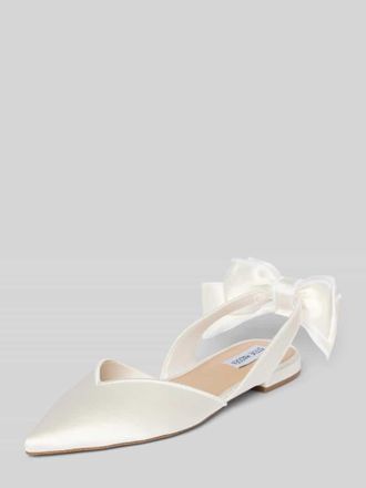 Steve Madden Slipper mit Zierschleife Modell Synthia in Weiss, Gr&ouml;&szlig;e 38