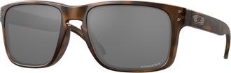 Oakley OO9102 Sunglasses Bundle: OO 9102 HOLBROOK 9102F4 Holbrook Matte Brown Tortoise and Large Blue leash Accessory kit