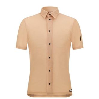 Santini Gravel Technical Shirt Velotrikot f&uuml;r Herren | beige