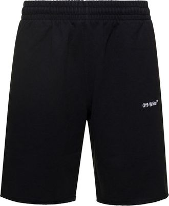 Off-white Black Logo Shorts