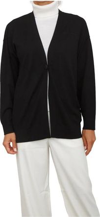 A|X Armani Exchange Cardigan - Dames - Vesten - Zwart - L - Wol - Truien & Vesten