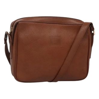 Burberry Pre-owned Cross Body Bags, female, Brown, Size: ONE SIZE Pre-owned Vintage Shoulder Bag