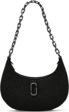 Marc Jacobs The Rhinestone Small Curve shoulder bag - women - Metal (Other) - One Size - Black
